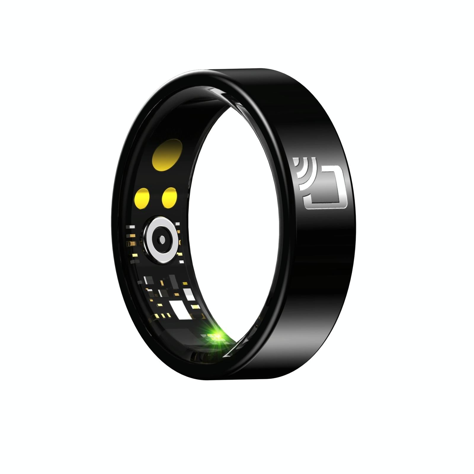 V562-A109057200AYS-202504281827-00 Smart Ring With Heart Rate Blood Oxygen Sleep Monitoring - Multiple Sports Modes - Black Size 14 - Image 1