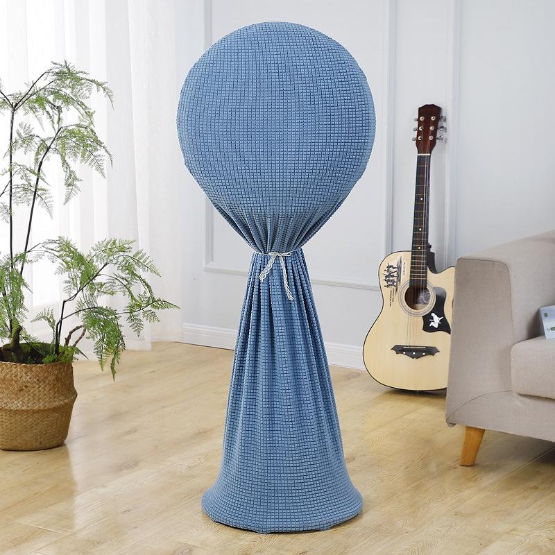 V562-A1093372060DBT-202503031726-00 Household Fabric Fan Cover - Round Elastic 110x45cm - Blue - Image 1