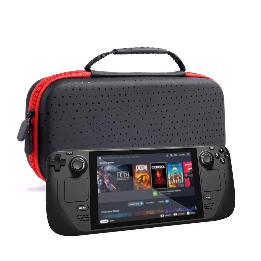 V562-A1097983060DBT-202504251645-00 Waterproof Steam Deck Storage Bag with Interlayer - Black - Image 1