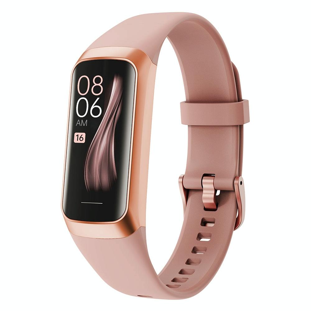 Ip67 Waterproof Smart Fitness Band - Compact And Durable - Pink