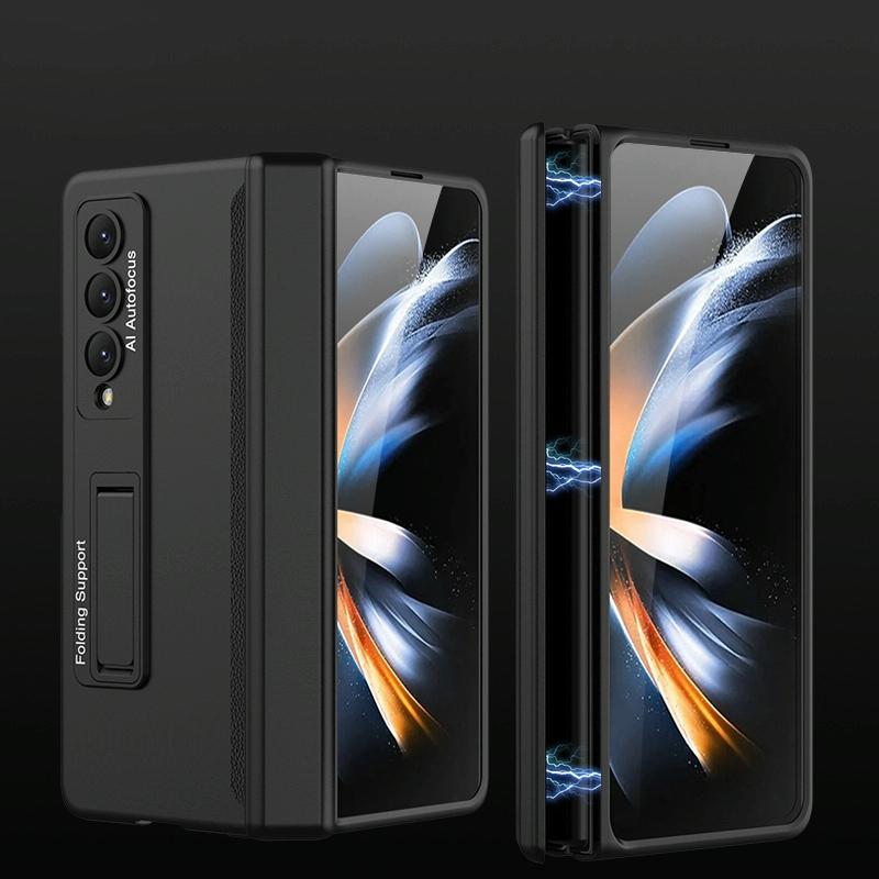 V562-A109957300ADE-202503211421-00 For Samsung Galaxy Z Fold4 5G Foldable Magnetic Hinged Case - Black - Image 1