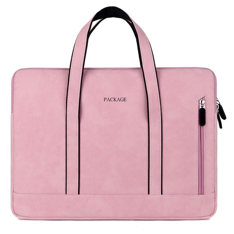 V562-A2031812060DBT-202502282105-00 14 / 14.6 Inch Q5 Laptop Liner Bag - Waterproof & Wear-resistant - Pink - Image 1
