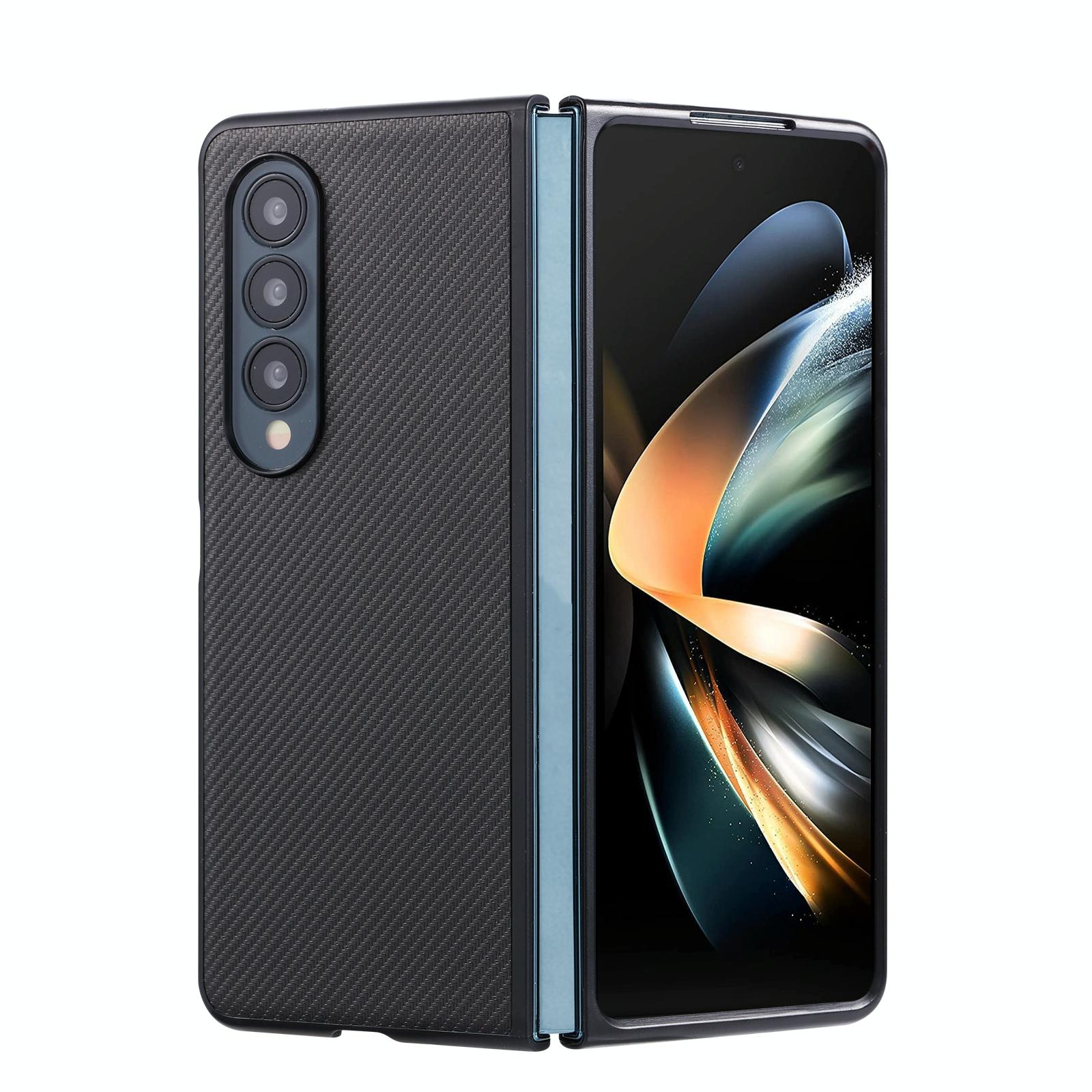 V562-A203968400ADE-202502212120-00 For Samsung Galaxy Z Fold4 5G Carbon Fiber Kevlar Case - Image 1