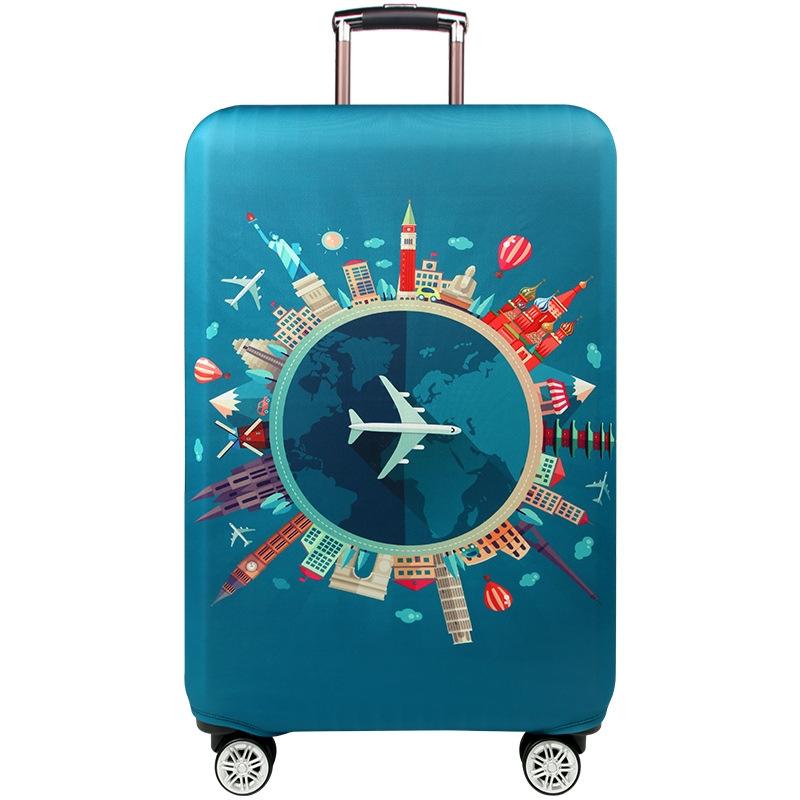 V562-A2057592060DBT-202502281705-00 Medium Elastic Luggage Cover - Thick Wear-resistant Anti-dust Protection - Worldwide Travel - Image 1