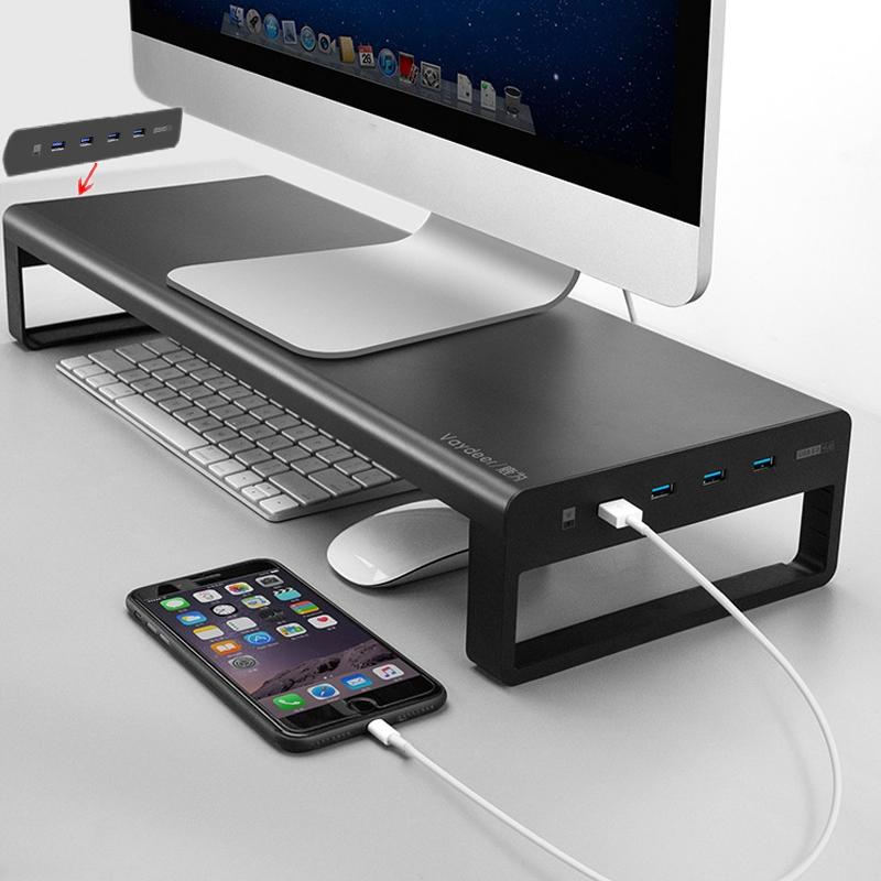 V562-A2063831350DBT-202509181507-00 Vaydeer Laptop Screen Stand - Multifunctional Usb Wireless Display Rack - Image 1