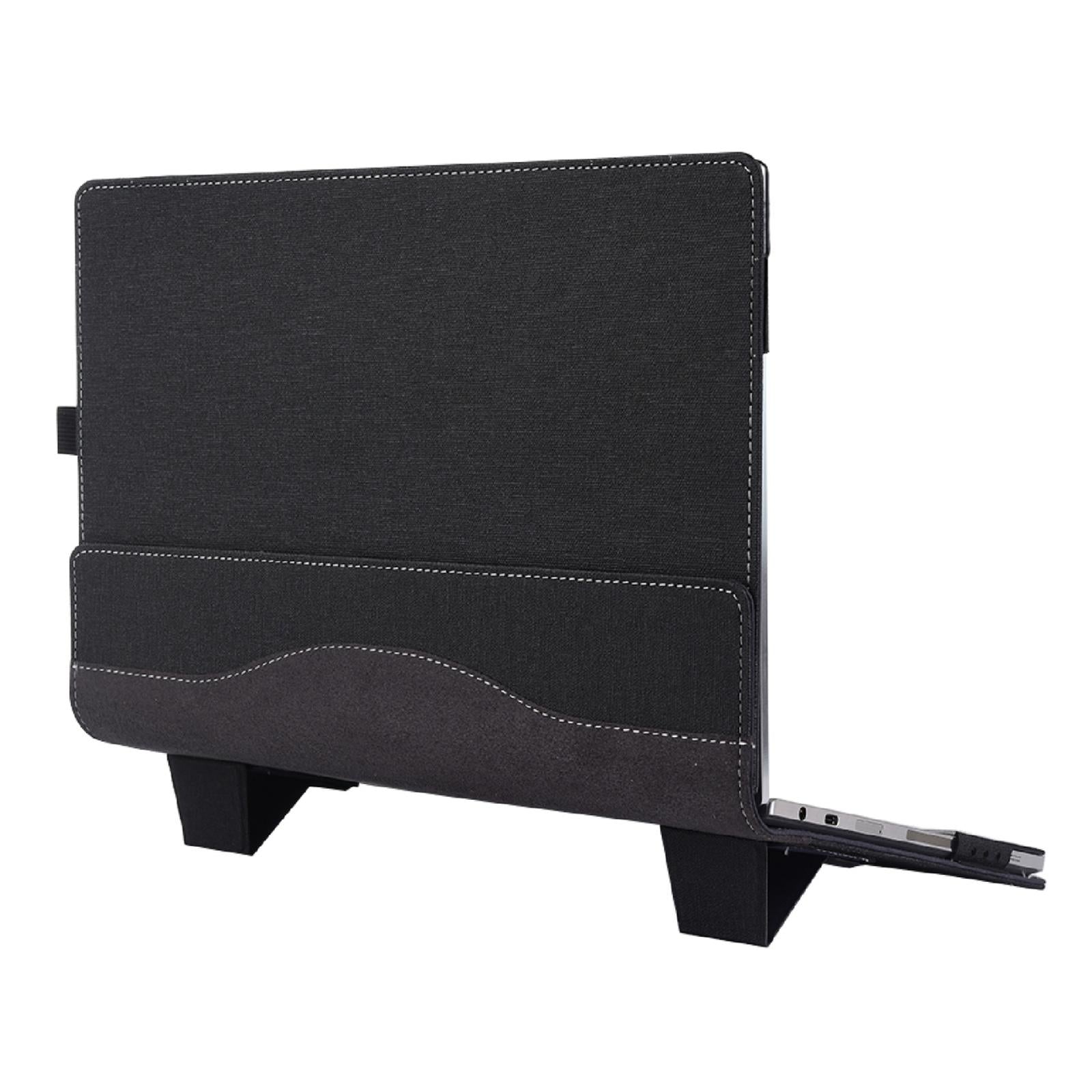 V562-A2098946750DBT-202505291207-00 Protective Leather Laptop Case With Stand - 15.6 Inch - Black - For Samsung Galaxy Book Pro 360 - Image 1
