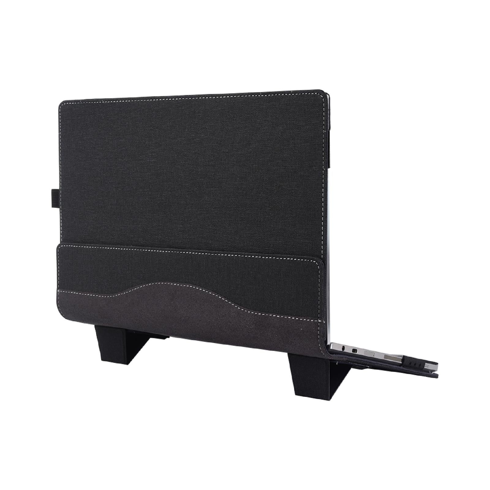 V562-A3089213850DBT-202505291200-00 Protective Leather Laptop Case With Stand - 13.3 Inch - Black - For Samsung Galaxy Book Pro - Image 1