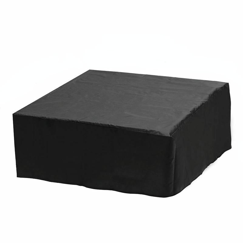 V562-A3091274850DBT-202503031906-00 240x240x85cm Waterproof Dustproof Cover for Bathtub Pool Table & Chair - Protects from Falling Leaves - Black - Image 1
