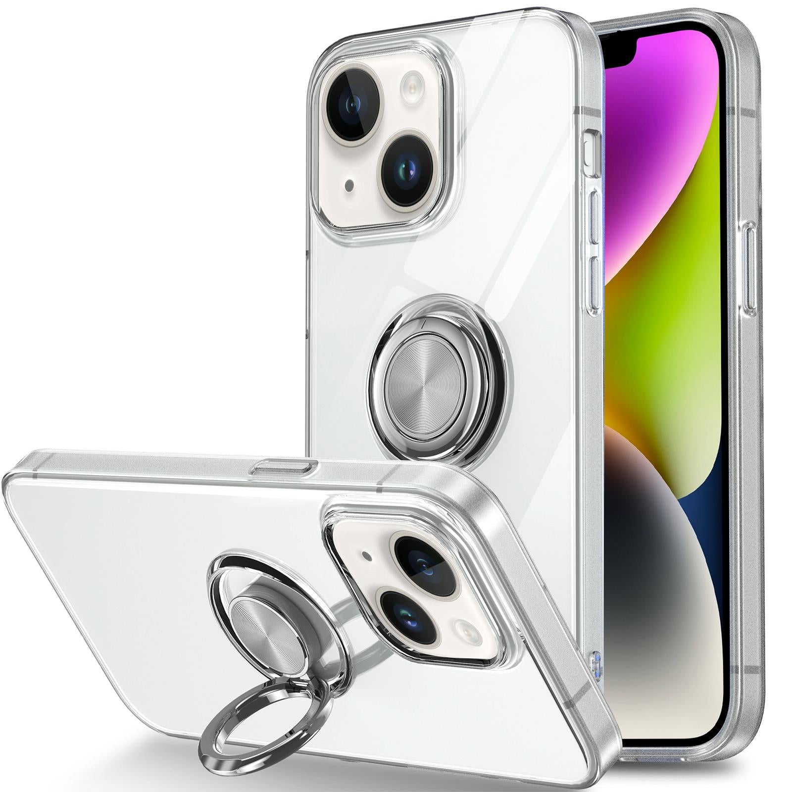 V562-A406949400ADE-202504292117-00 Tpu Phone Case with Ring Holder for Iphone 15 - Slim & Secure - Image 1