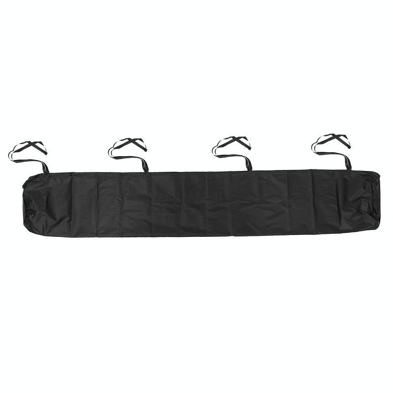 V562-A4077274850DBT-202503031745-00 Waterproof Retractable Canopy for Outdoor Patio - 3.5m Size Dustproof Protective Cover - Black - Image 1