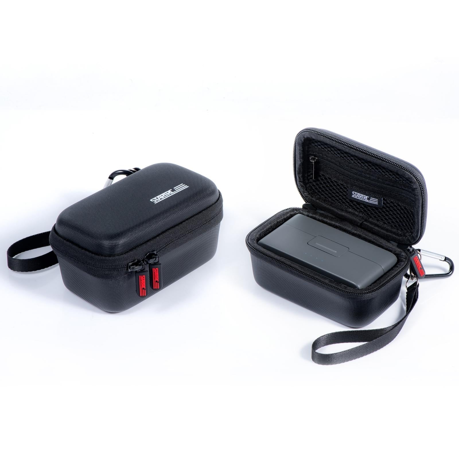 V562-B0482POD-202502212210-00 Portable Diamond Texture Carry Case with Carabiner and Strap - Image 1