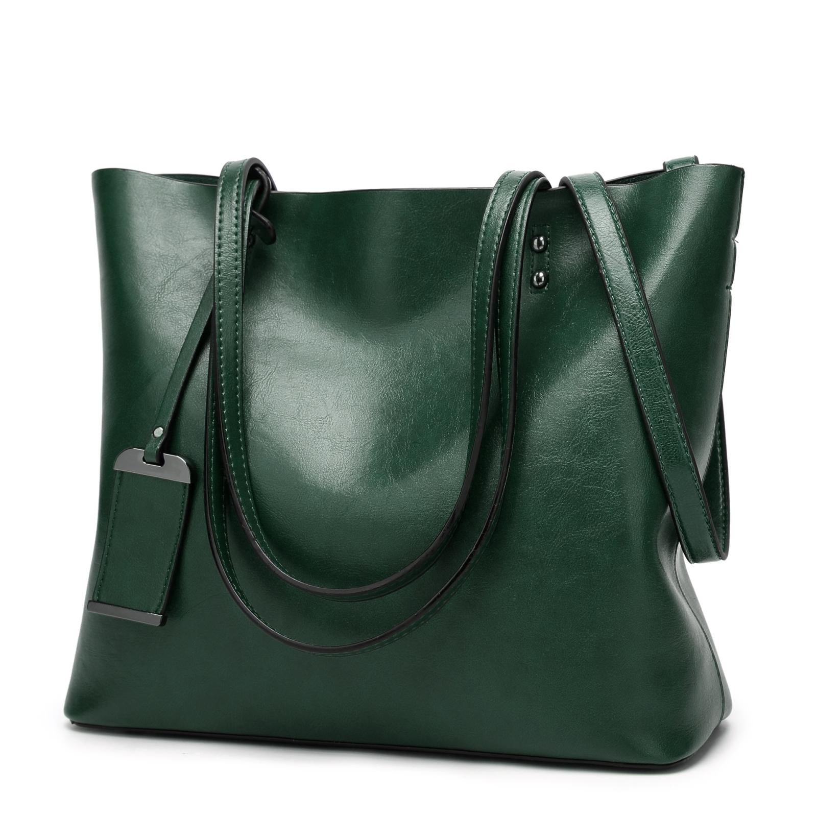 V562-B101298100ADE-202505191506-00 Stylish Pu Leather Women Crossbody Bag - Green - Image 1