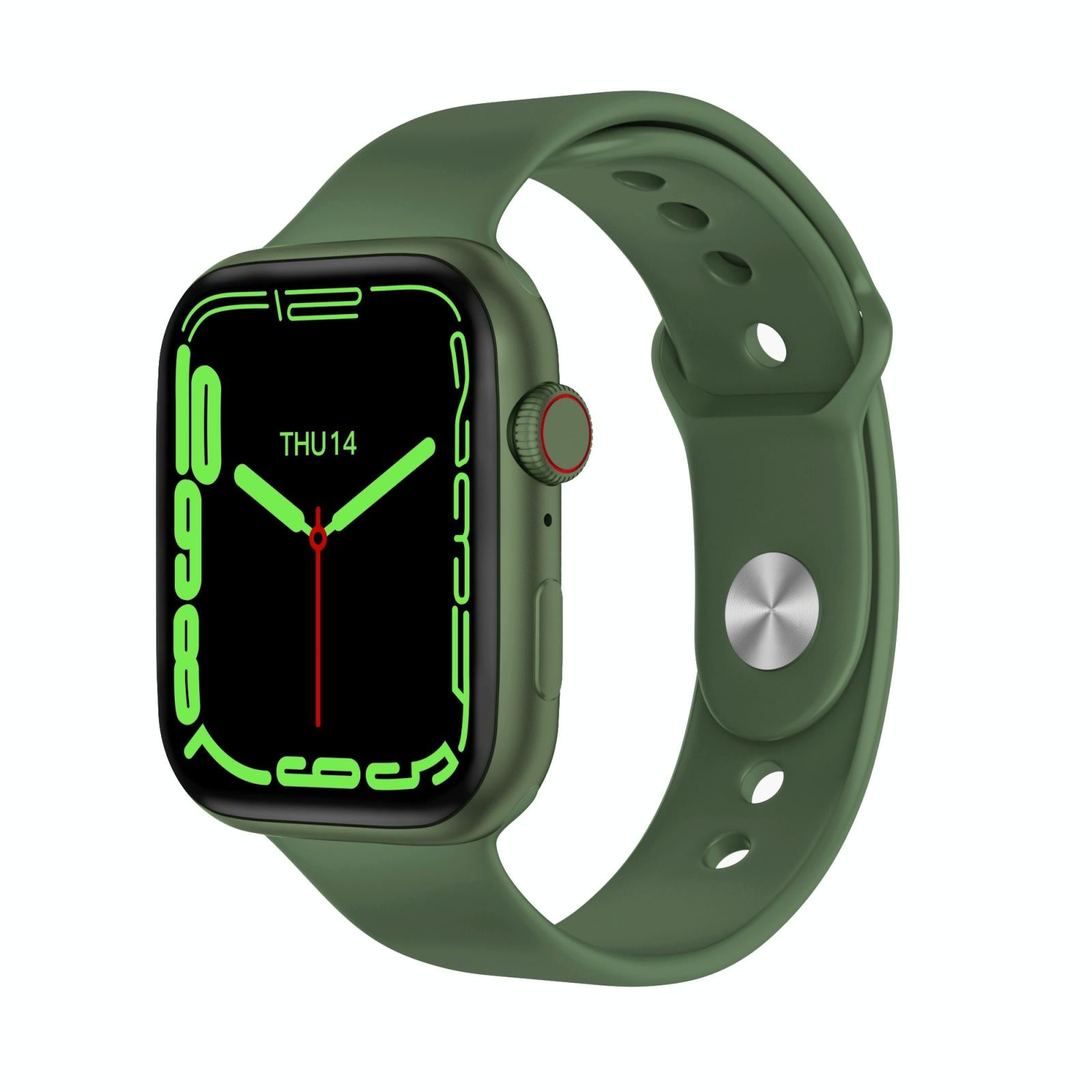 V562-B101369200ADE-202504251932-00 1.75 Inch Tft Screen Smart Watch Support Blood Pressure Monitoring / Sleep Monitoring - Green - Image 1