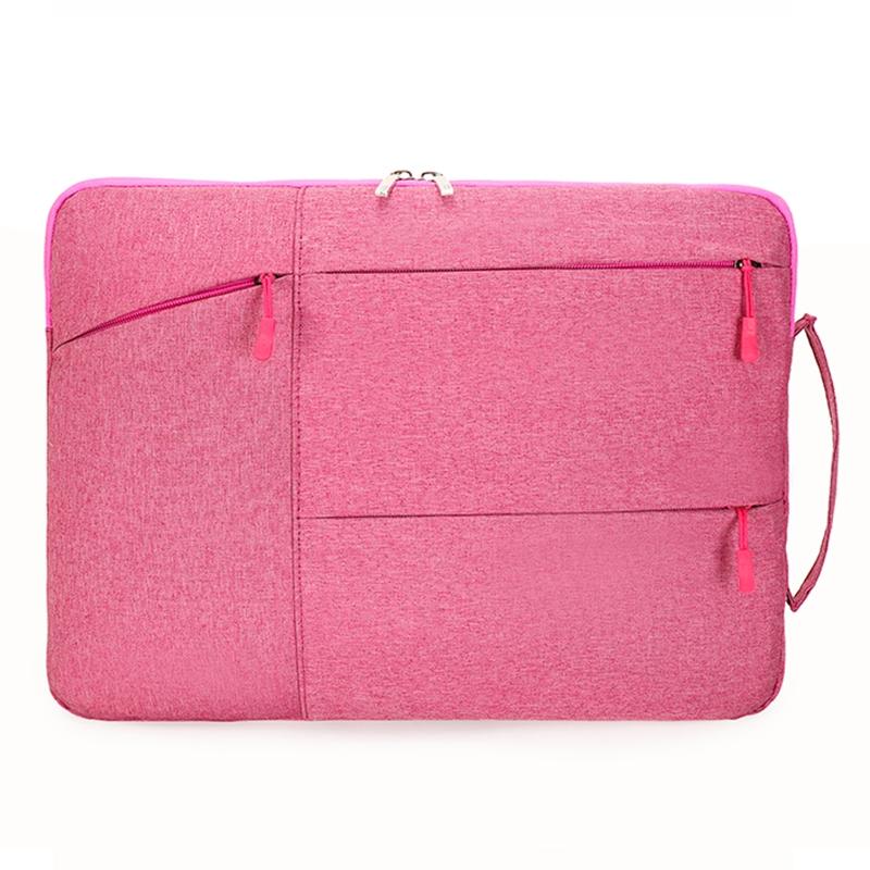 V562-B101383300ADE-202502282036-00 Portable Laptop Handbag - Fits 13-13.3 Inch - Casual Design - Pink - Image 1