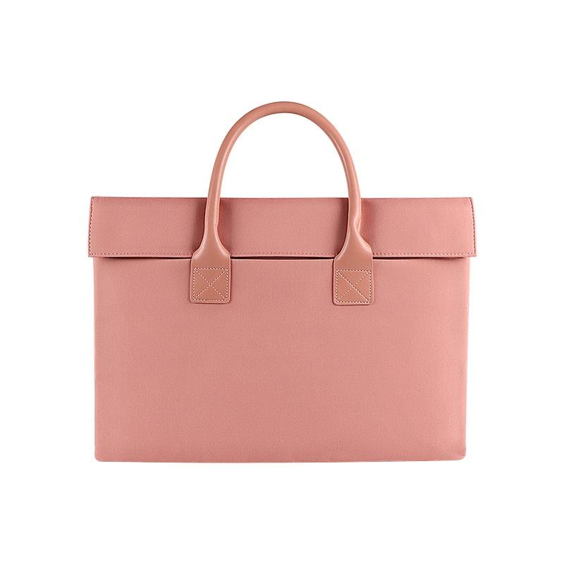 V562-B1025142060DBT-202502282221-00 13.3 Inch Waterproof Laptop Case - Portable - Beauty Pink - Image 1