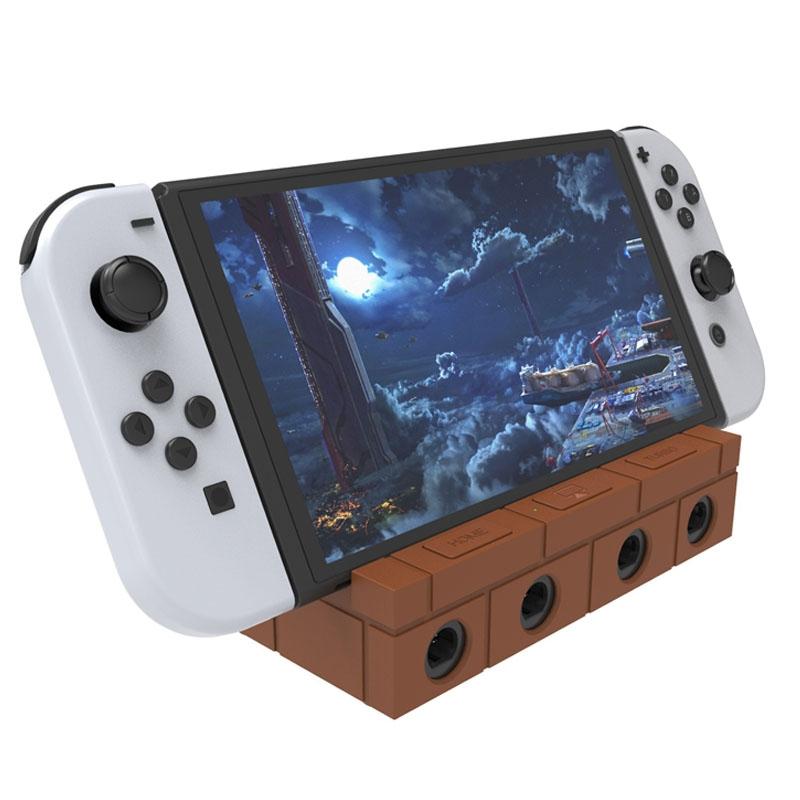 V562-B1026243060DBT-223579-00 Universal Charging Dock for Nintendo Switch - Multi-functional - Brown - Image 1