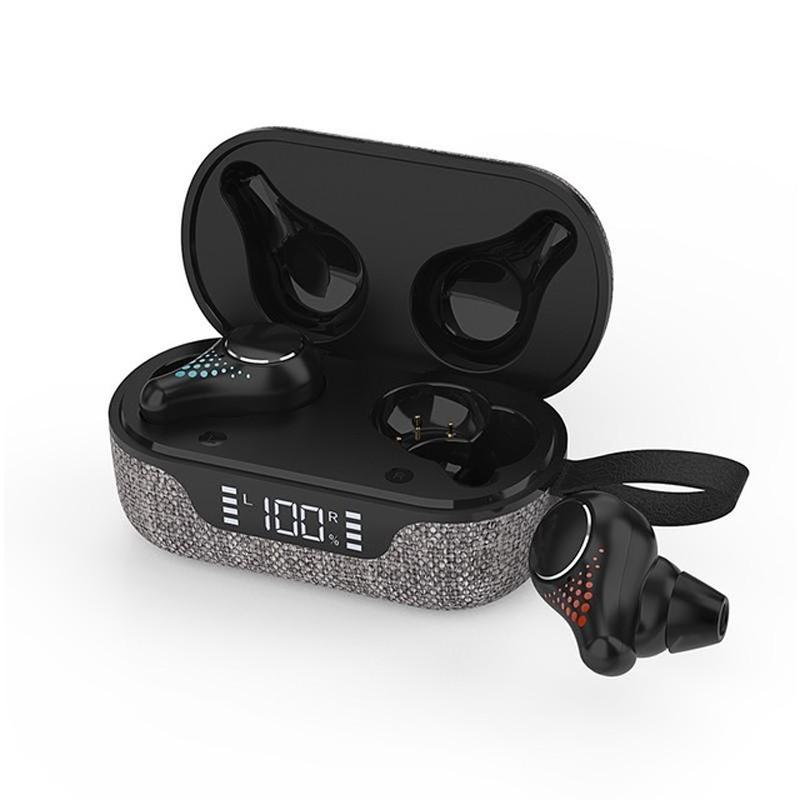 V562-B102970100AYS-202505261846-00 Waterproof T8 Wireless Bluetooth Earbuds with Led Display - Cloth - Image 1