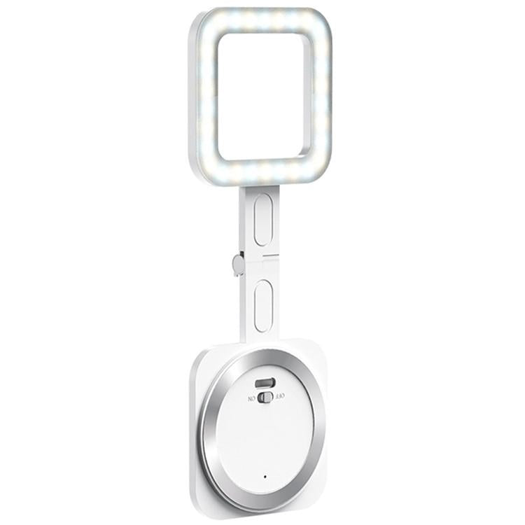 V562-B103766200AYS-220224-00 Portable Magnetic Selfie Light for Live Streaming and Skin Beauty - White - Image 1