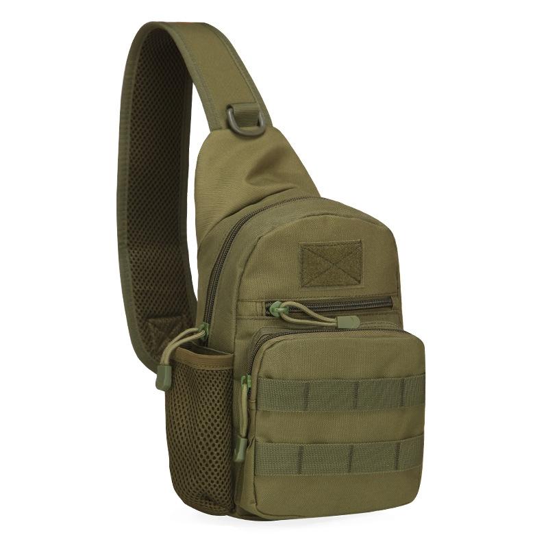 V562-B1038394450DBT-202504251510-00 Portable One Shoulder Water Bottle Bag For Outdoor Cycling - Army Green - Image 1