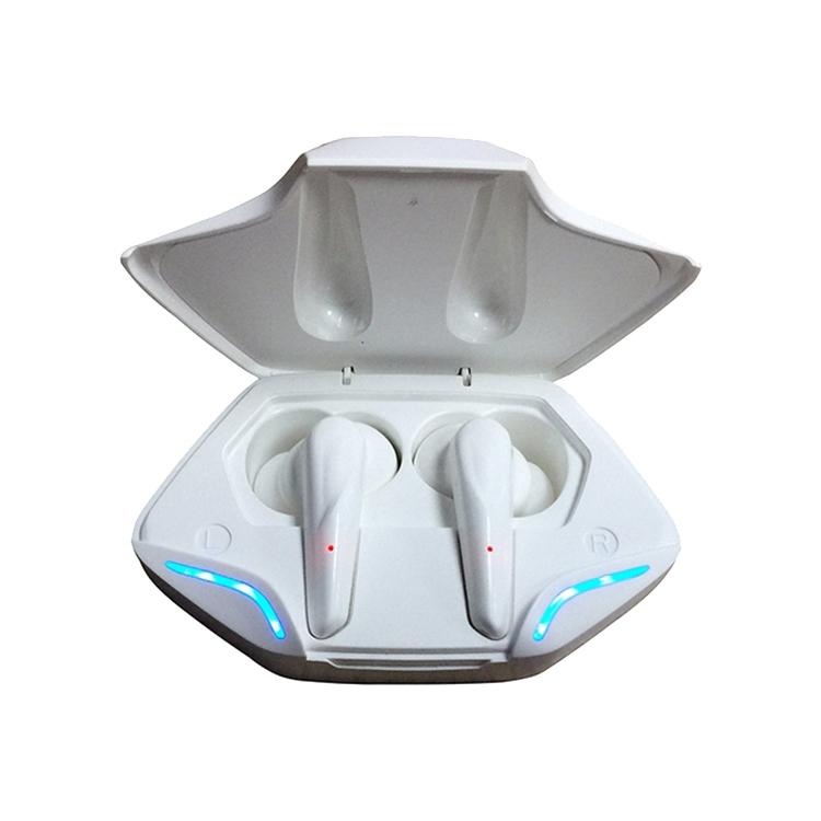 V562-B103936100AYS-202505261905-00 Wireless Gaming Earbuds with Bluetooth 5.0 and Led - White - Image 1