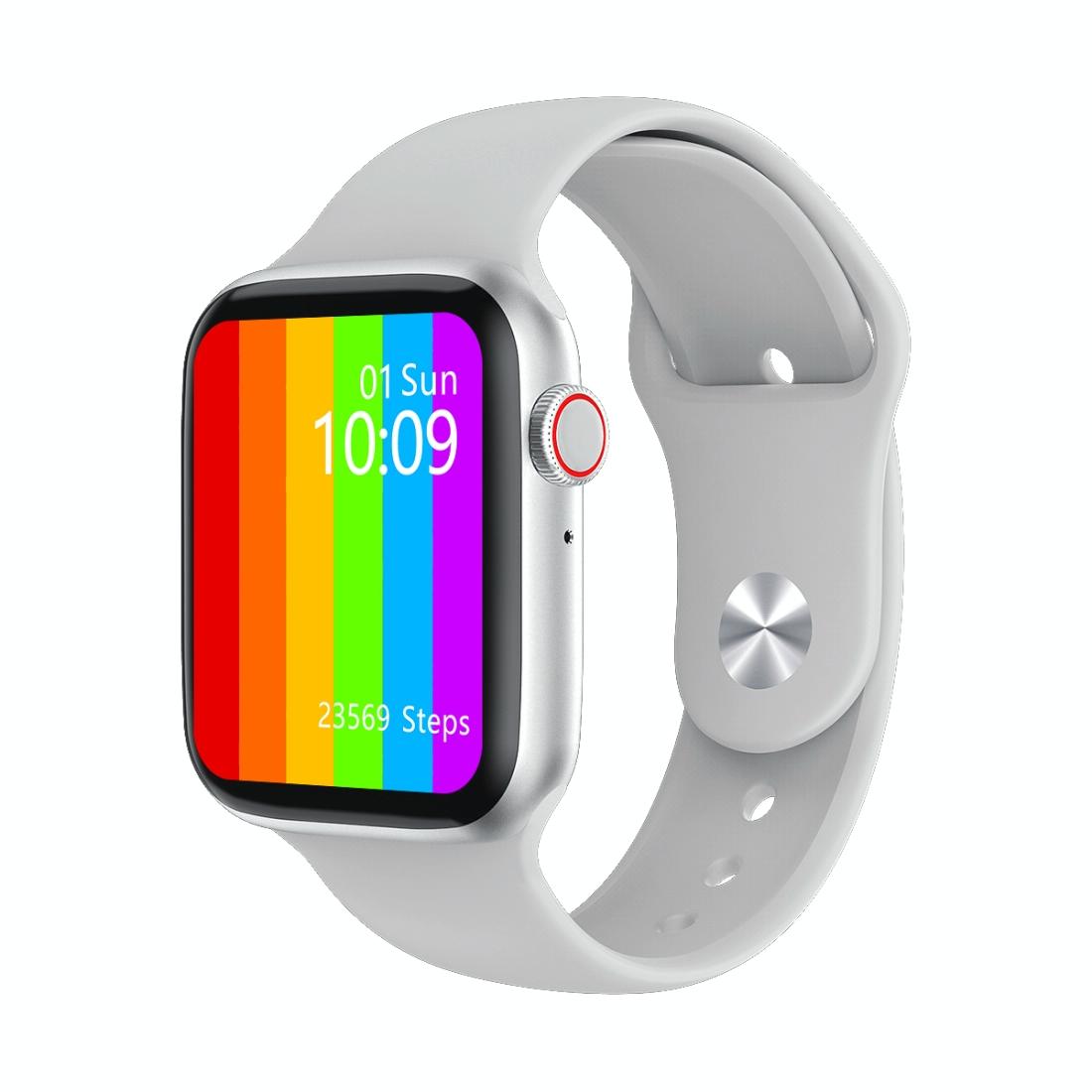 V562-B104002100AYS-202504251921-00 1.75 Inch Ips Smart Watch Waterproof Temp / Heart / Bp / Sleep Monitoring - White - Image 1
