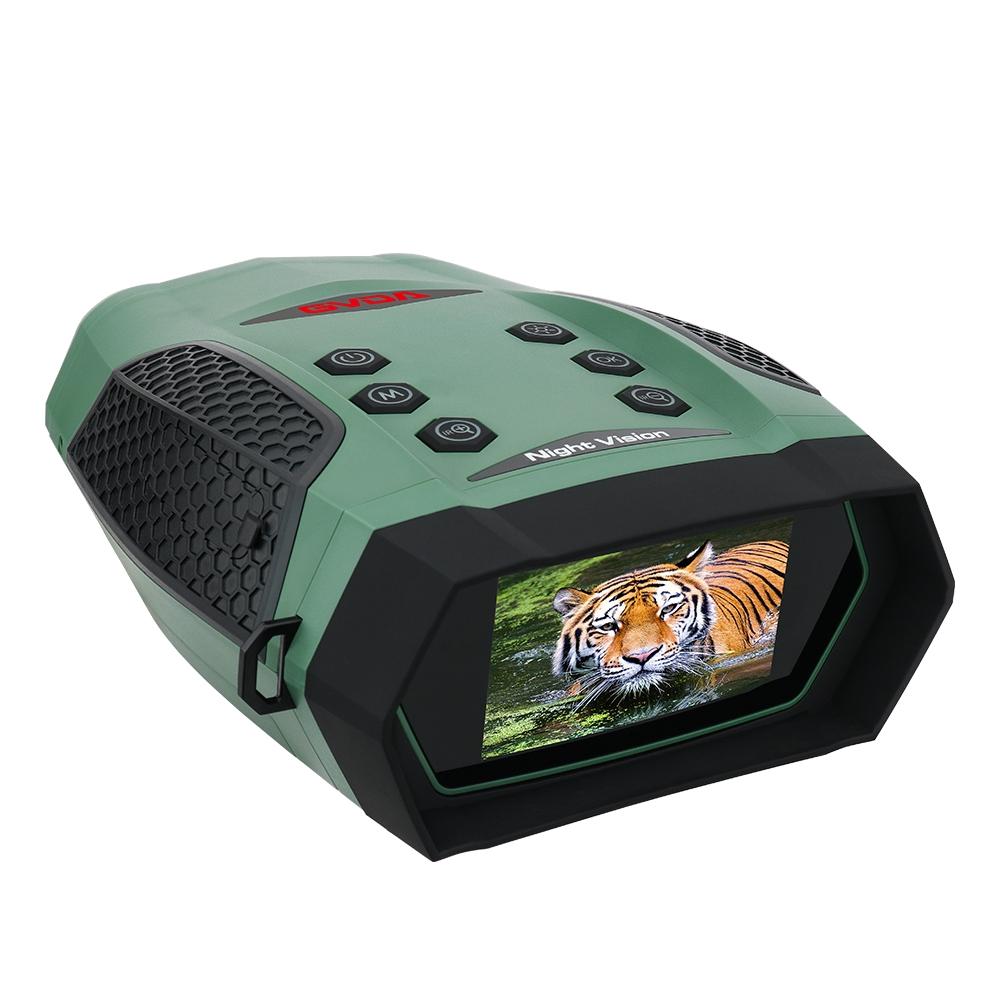 V562-B104829400ADE-202504291242-00 3 Tft Screen Binoculars with 4k Infrared Night Vision - Gd903 - Green - Image 1