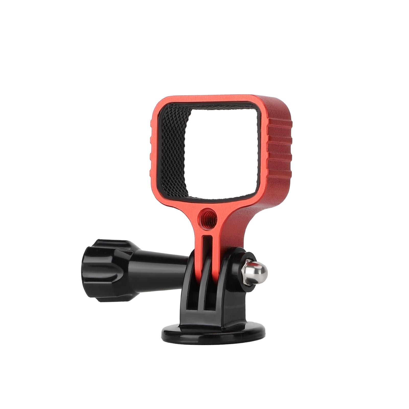V562-B105649500ADE-221679-00 Universal Metal Bracket Adapter for Dji Pocket 3 with Screw - Red - Image 1