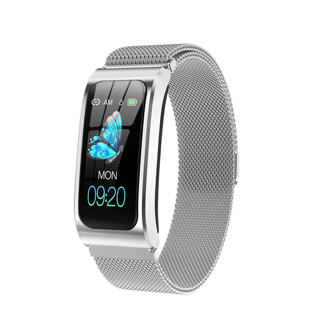 V562-B10646300AYS-202504252030-00 Waterproof Smart Watch With Heart Rate And Sleep Monitoring - Silver - Image 1