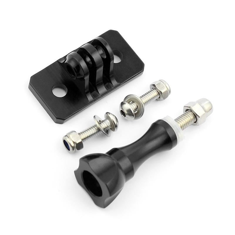 V562-B1066965950DBT-202502241620-00 Helmet Mount Adapter for Aluminum Tripod Head for Gopro - Black - Image 1