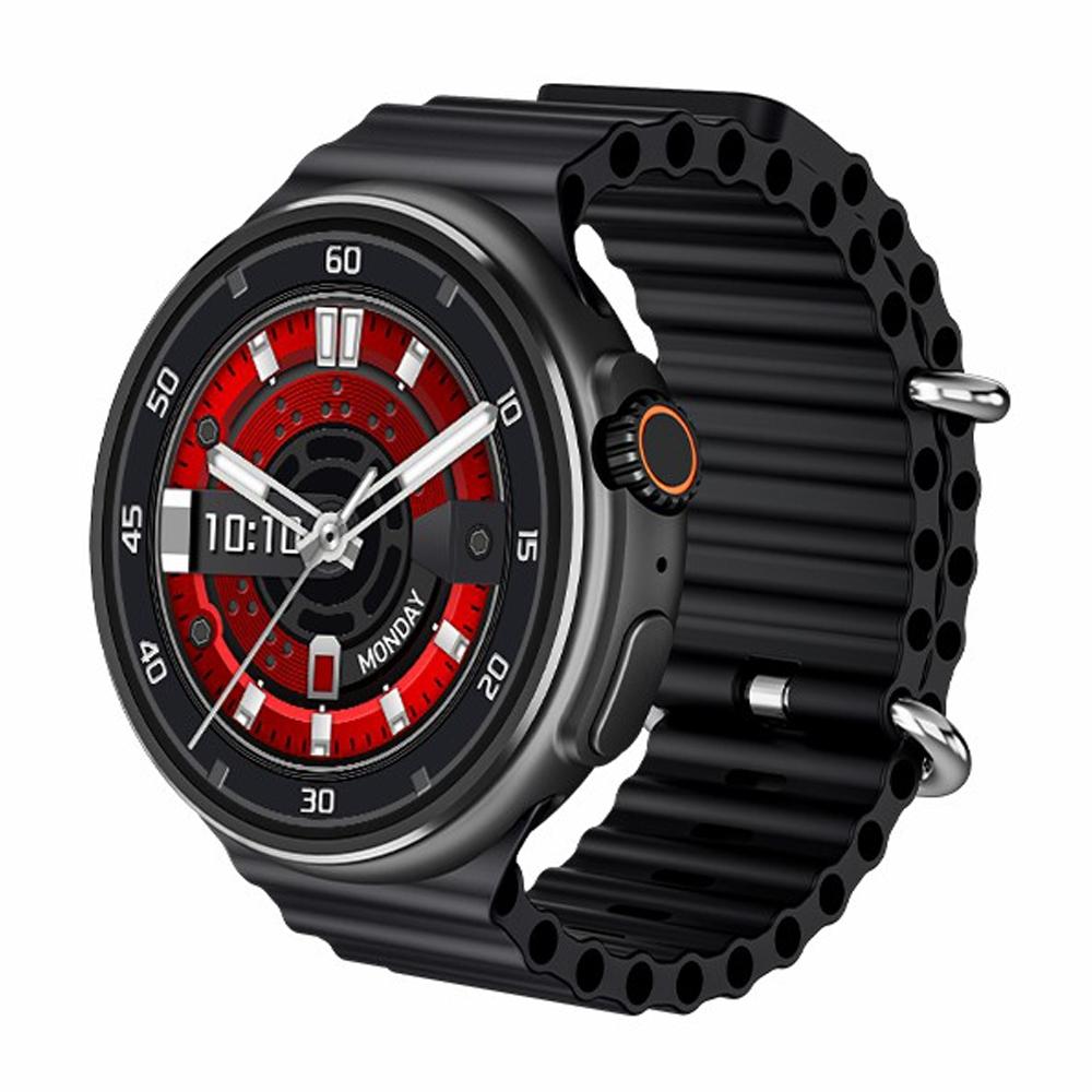 V562-B106739400ADE-202504251842-00 1.6 Inch Tft Round Screen Smart Watch Supports Voice Calls / Blood Oxygen Monitoring - Black - Image 1