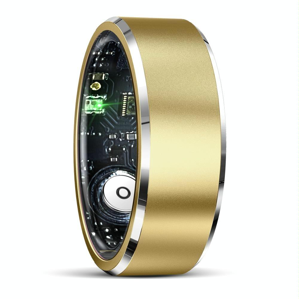 V562-B106896200AYS-202504281821-00 Smart Ring For Health Monitoring & Multiple Sports - R5 Size 9 - Gold - Image 1