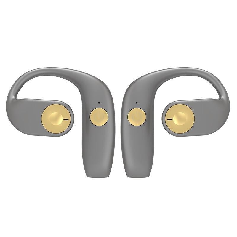 V562-B1070873060DBT-202505261716-00 Wireless Bone Conduction Bluetooth Earphones for Sports - Gray - Image 1