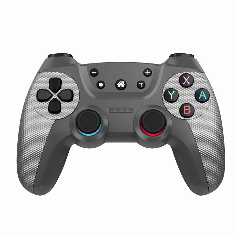 V562-B1074824060DBT-202503201940-00 Wireless Bluetooth Game Controller for Switch Pro Pc and Android with Vibration Wake-up - Elegant Silver - Image 1