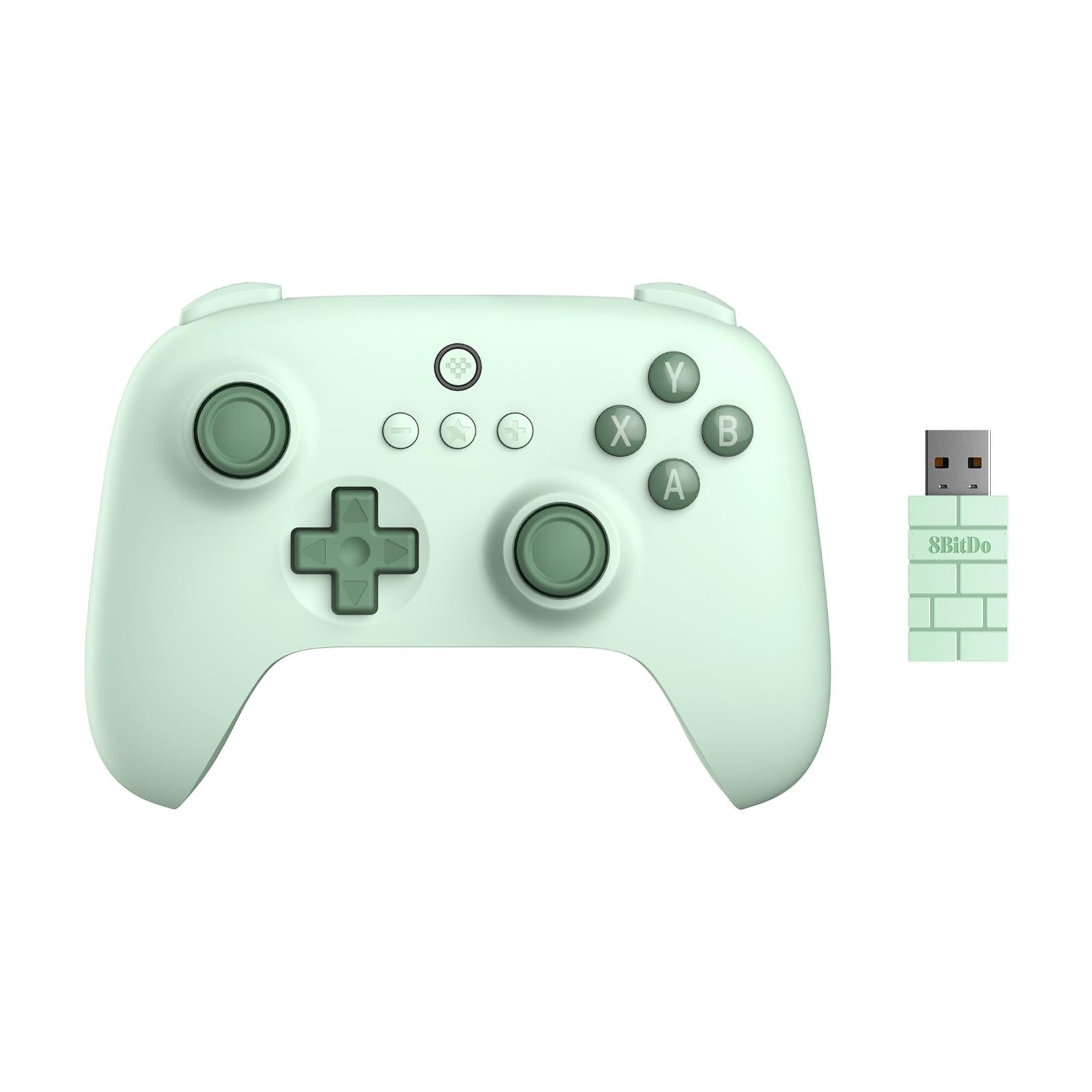 V562-B1075204060DBT-202505201331-00 Wireless 2.4g Controller for Pc Windows Steam Deck Raspberry Pi Android - Youth Edition - Green - Image 1