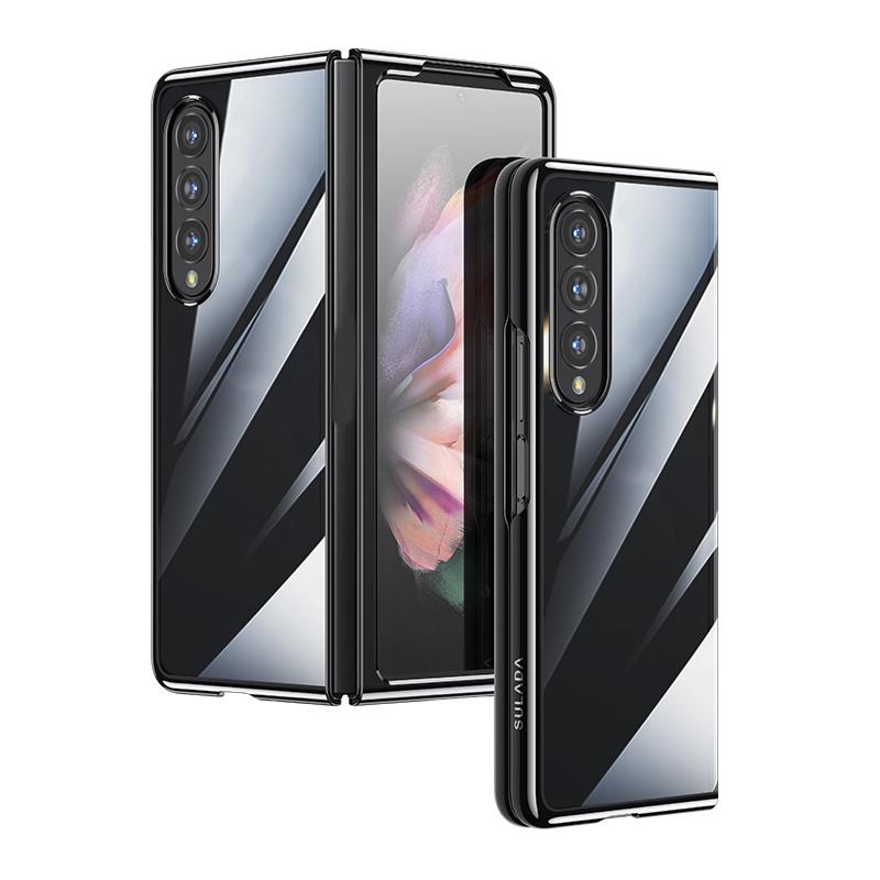 V562-B107545300ADE-202505291237-00 For Samsung Galaxy Z Fold4 5G Shockproof Protective Case - Black - Image 1