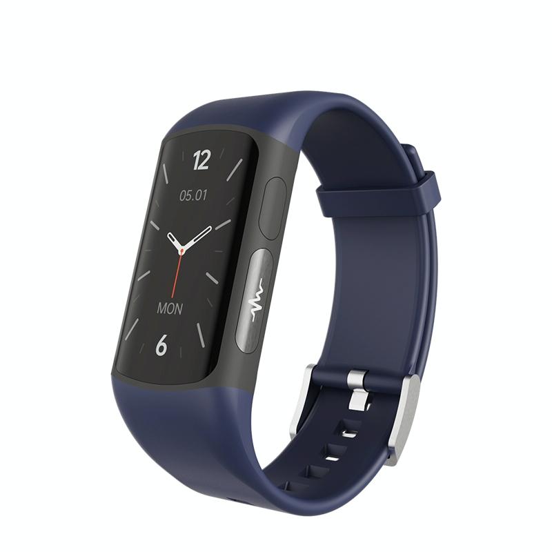 V562-B107552600ADE-202504252206-00 Smart Bracelet With Bluetooth Calling And Blood Oxygen Monitoring - Hd Tft Display - Blue - Image 1