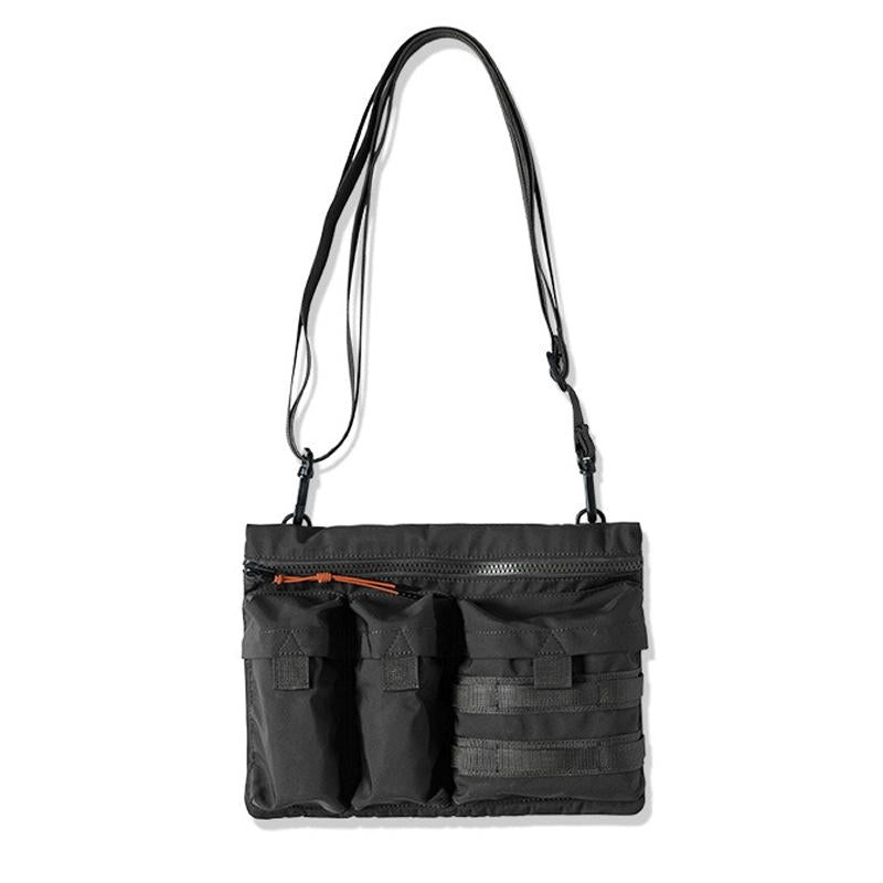 V562-B1075603060DBT-202505191546-00 Carbon Black Single Shoulder Messenger Bag - Image 1