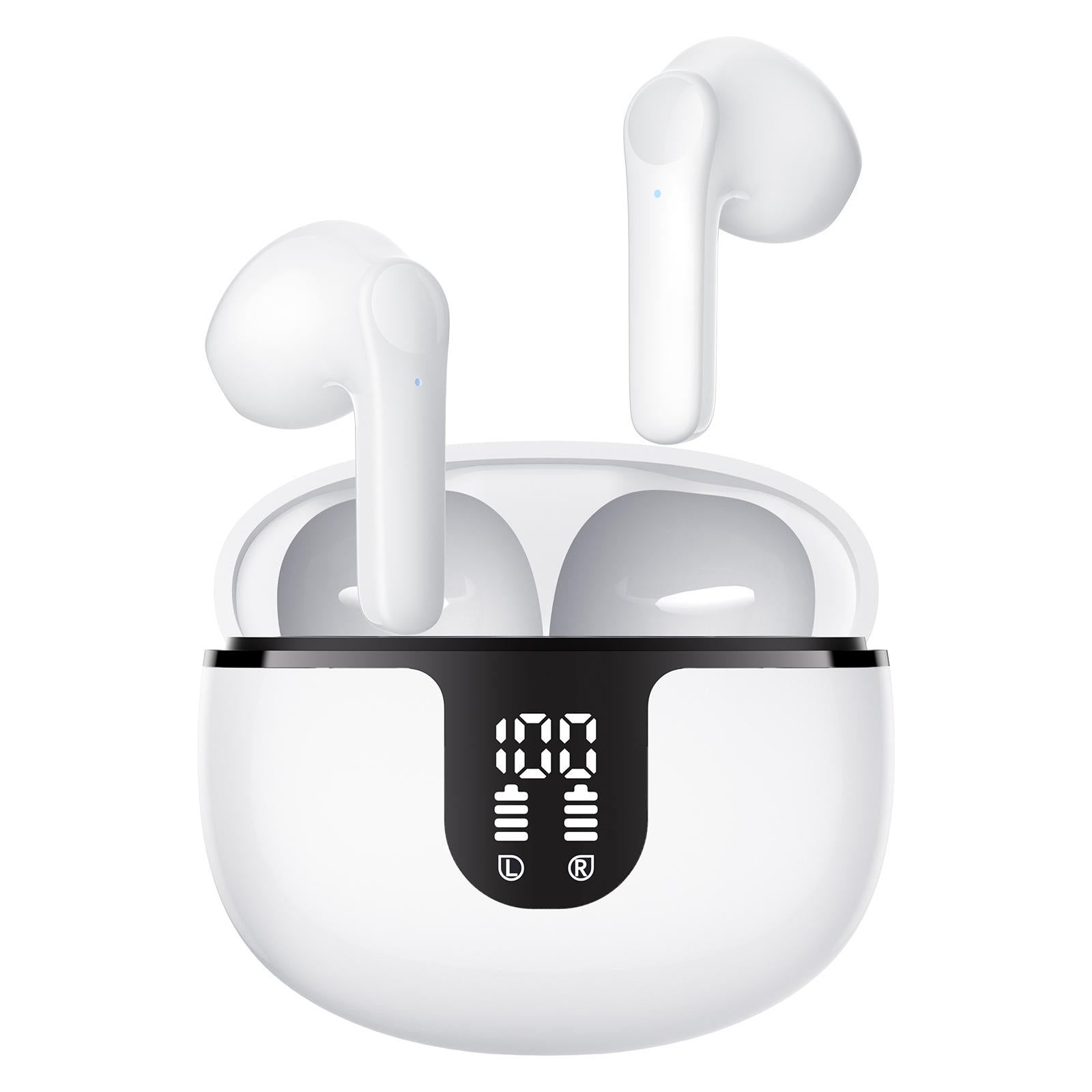 V562-B108178300ADE-202505261805-00 True Wireless Stereo Bluetooth Earphones - S61 - Black - Image 1