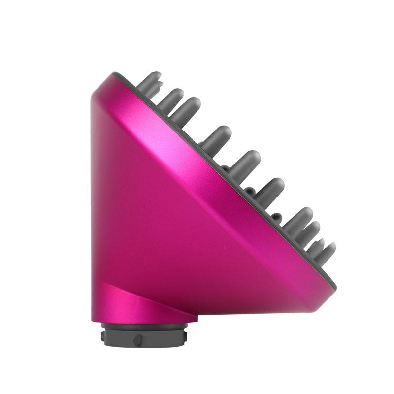 V562-B1084074060DBT-202503201930-00 Gold Diffuser Attachment for Dyson Airwrap - Replacement Nozzle - Rose Red - Image 1