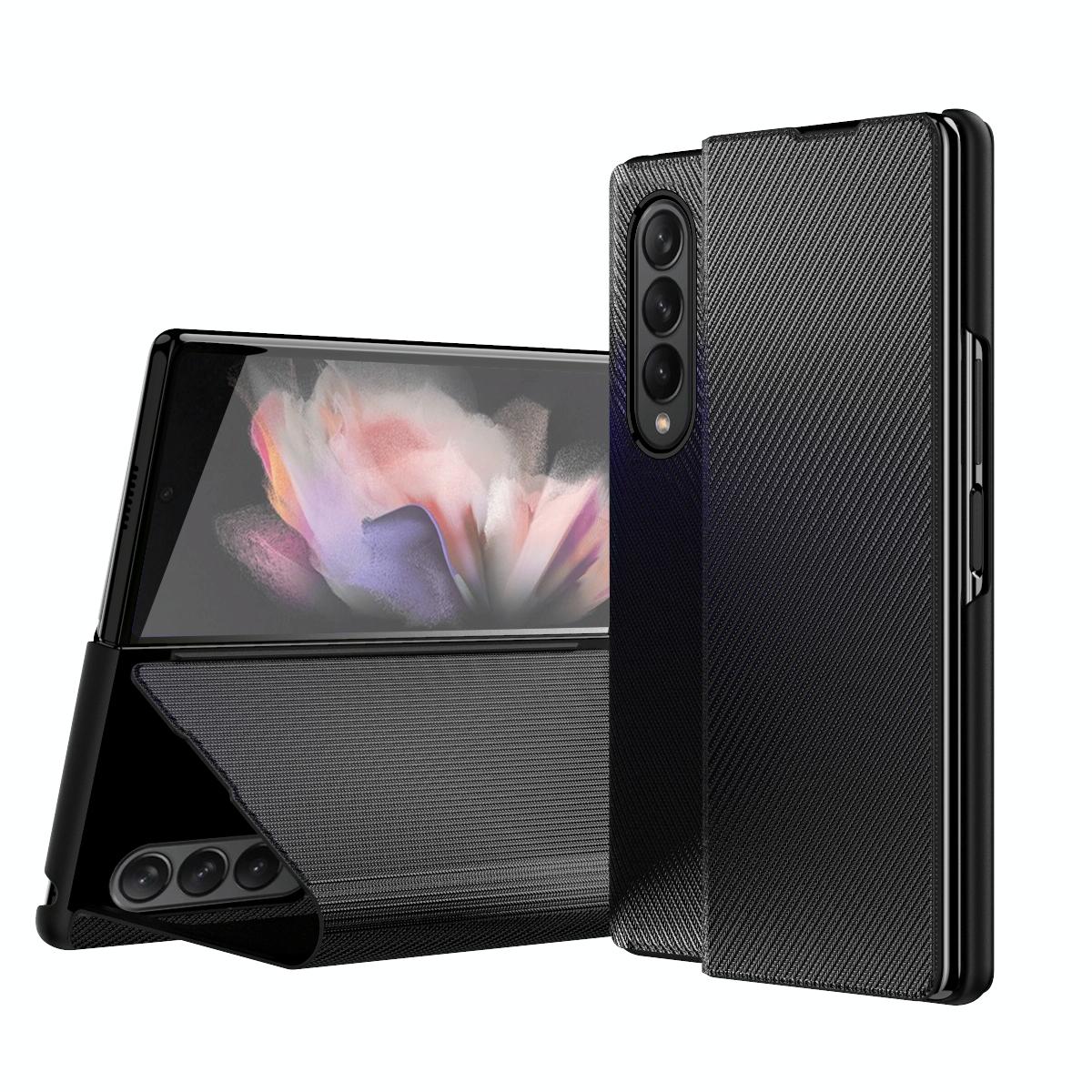 V562-B108762300ADE-202505221935-00 For Samsung Galaxy Z Fold4 5G Kevlar Texture Phone Case - Image 1