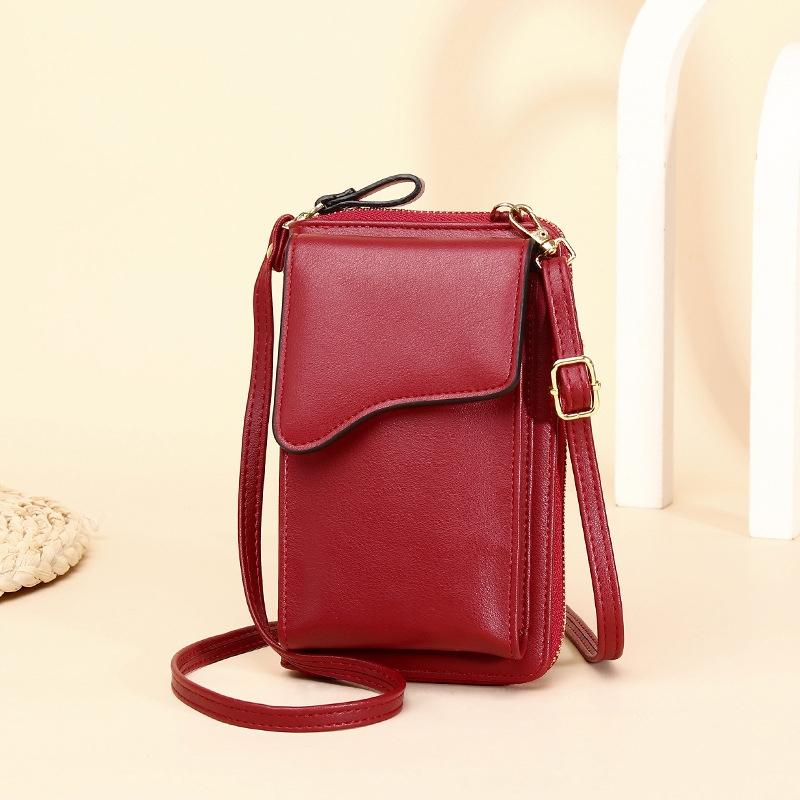 V562-B1093092060DBT-202505191625-00 Large Capacity Crossbody Purse For Women - Red - Image 1
