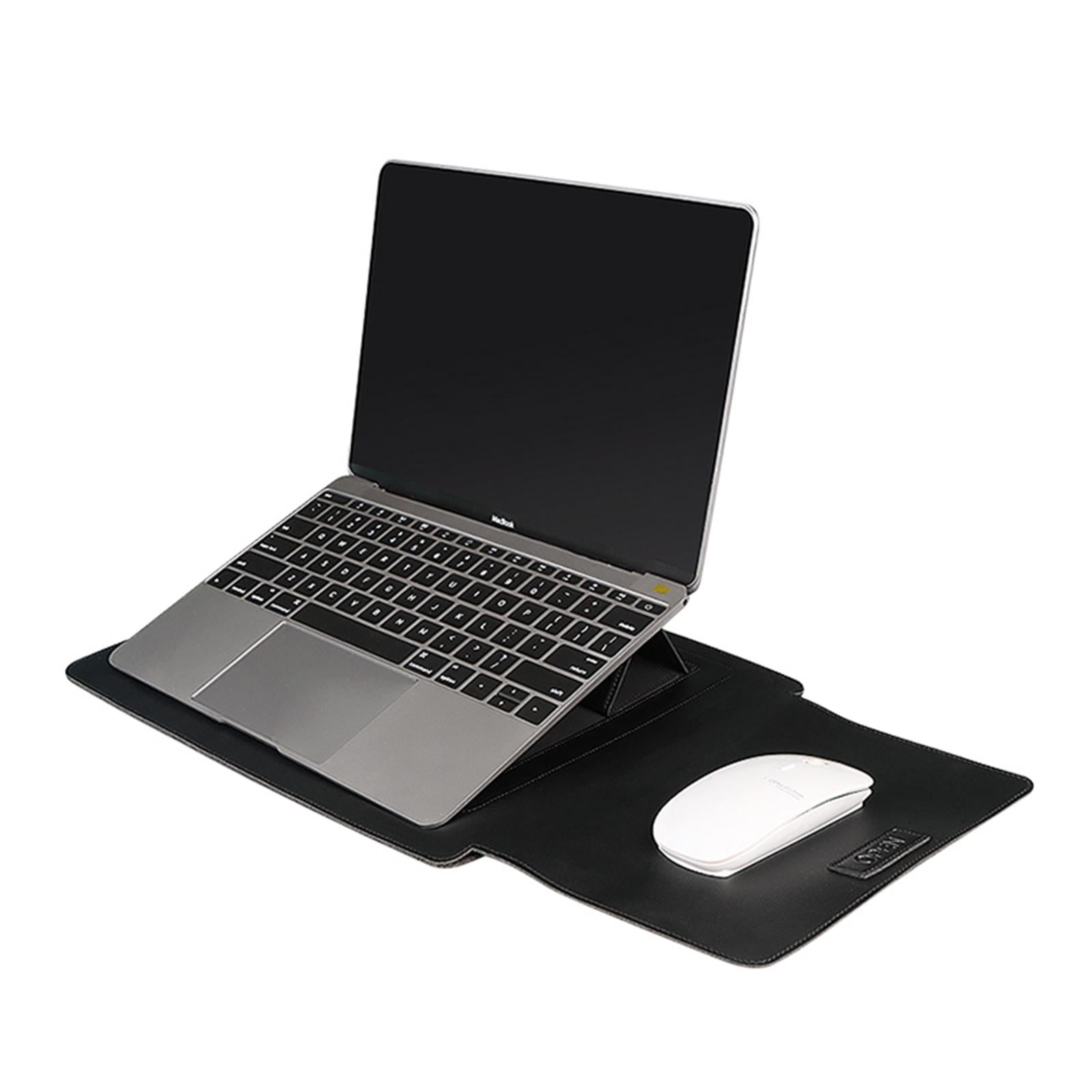 3-in-1 Multifunctional Laptop Bag - Fits 13.3 Inch - Pu Material - Black