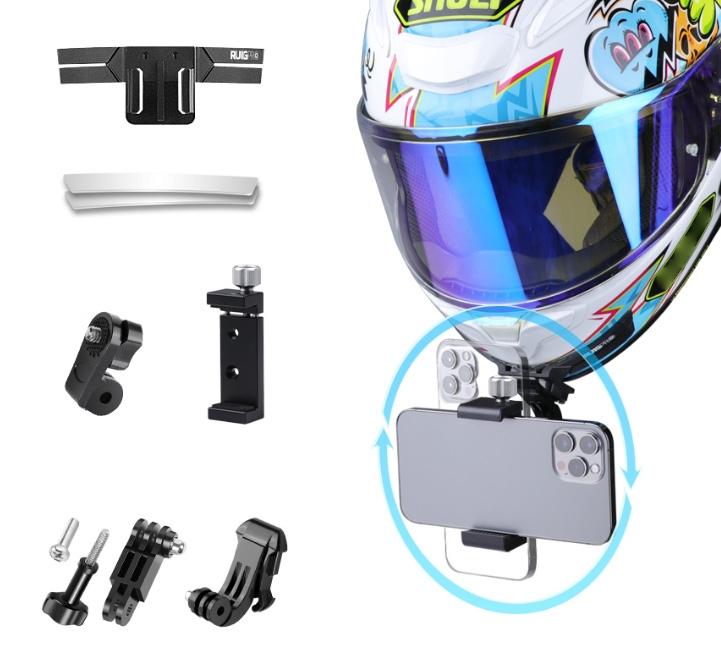V562-B1412ACD-202502211940-00 Versatile Action Camera Bundle j Hook Metal Clamp and Adapter - Image 1