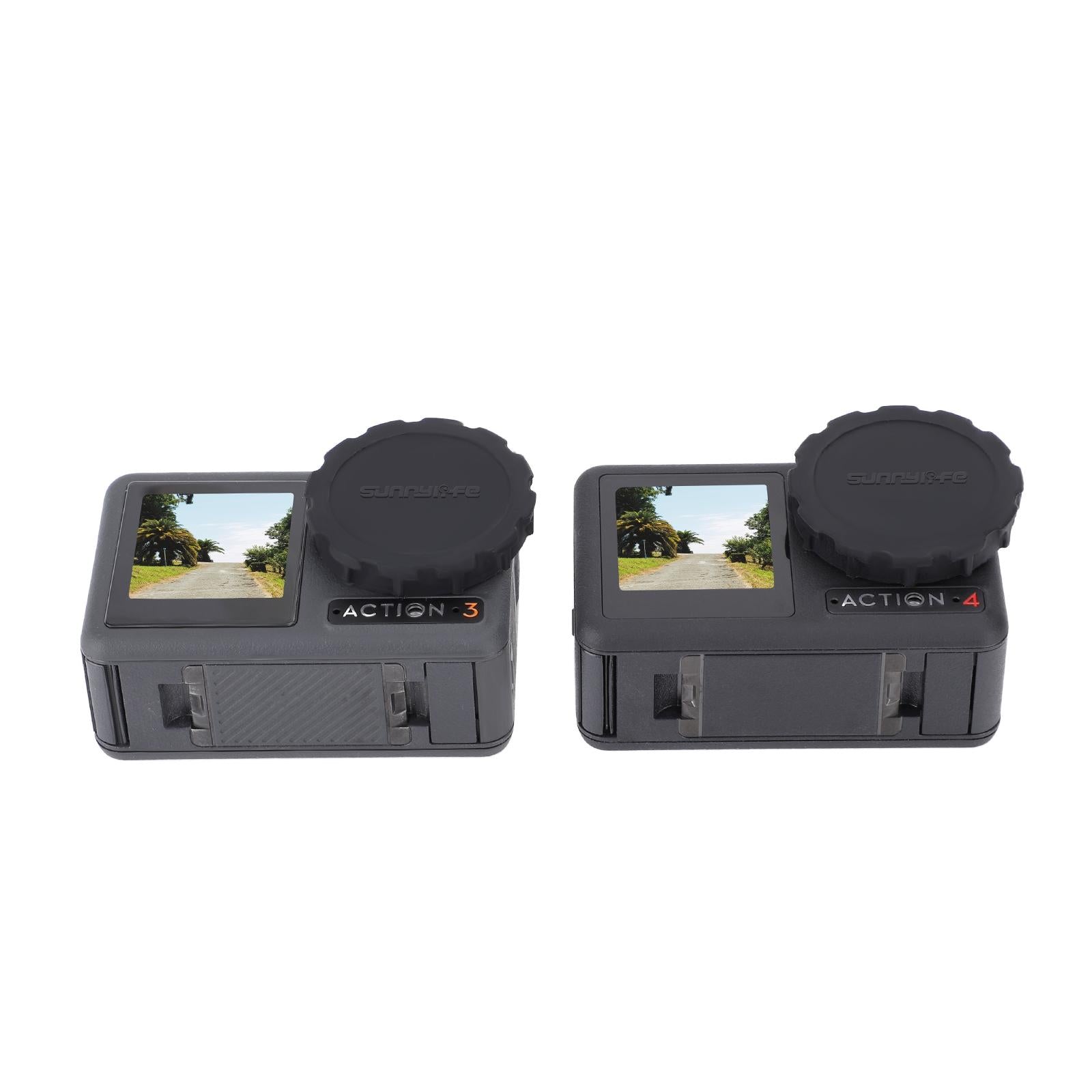 V562-B1487POD-202502212215-00 2-pack Camera Lens Cap for Dji Action 3 / 4 - Scratch Resistant - Image 1