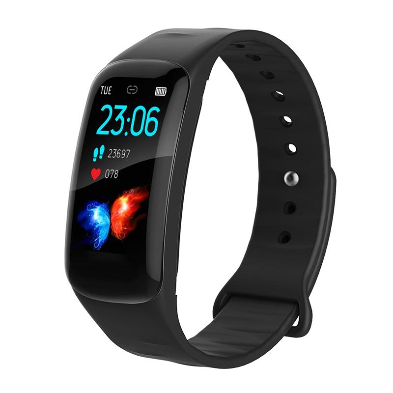 V562-B1550AC-202505262112-00 Waterproof Smart Bracelet With Step Heart And Sleep Monitoring - Ip67 - Black - Image 1