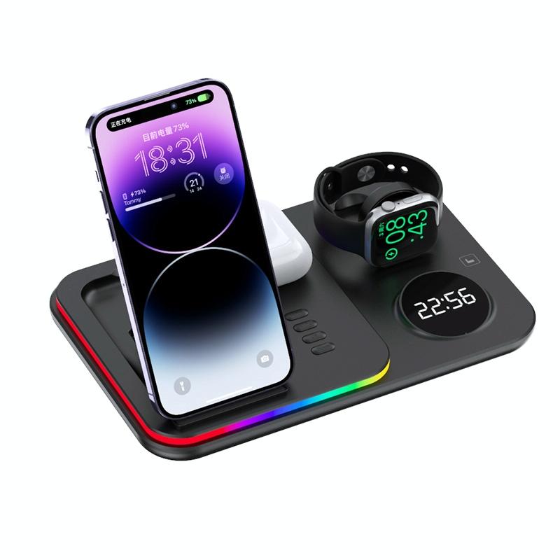 V562-B1631G8PI-202504211902-00 30W Wireless Charger Multifunctional - Black - Image 1