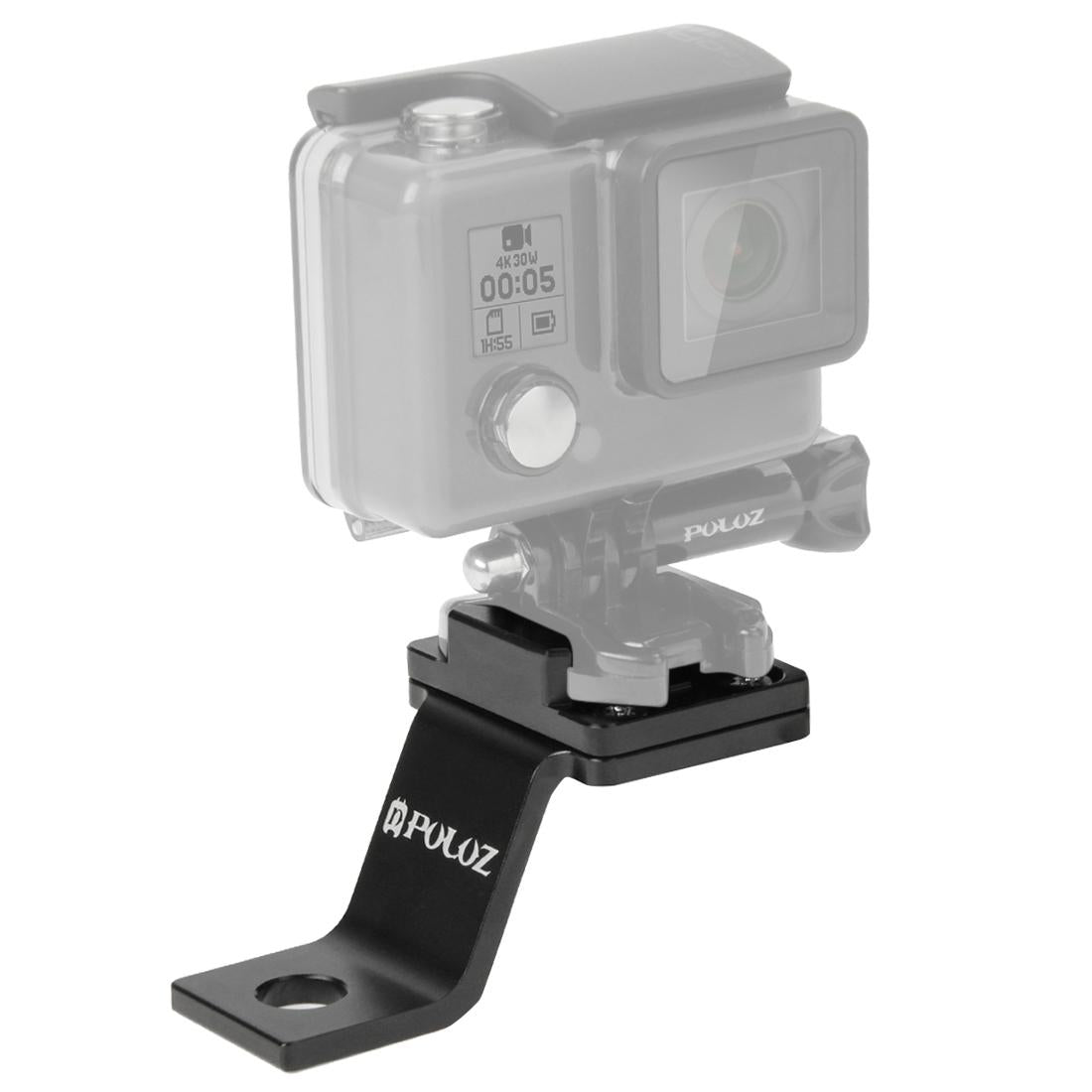 V562-B171UP-202502241715-00 Universal Motorcycle Mount for Action Cameras - Black - Image 1