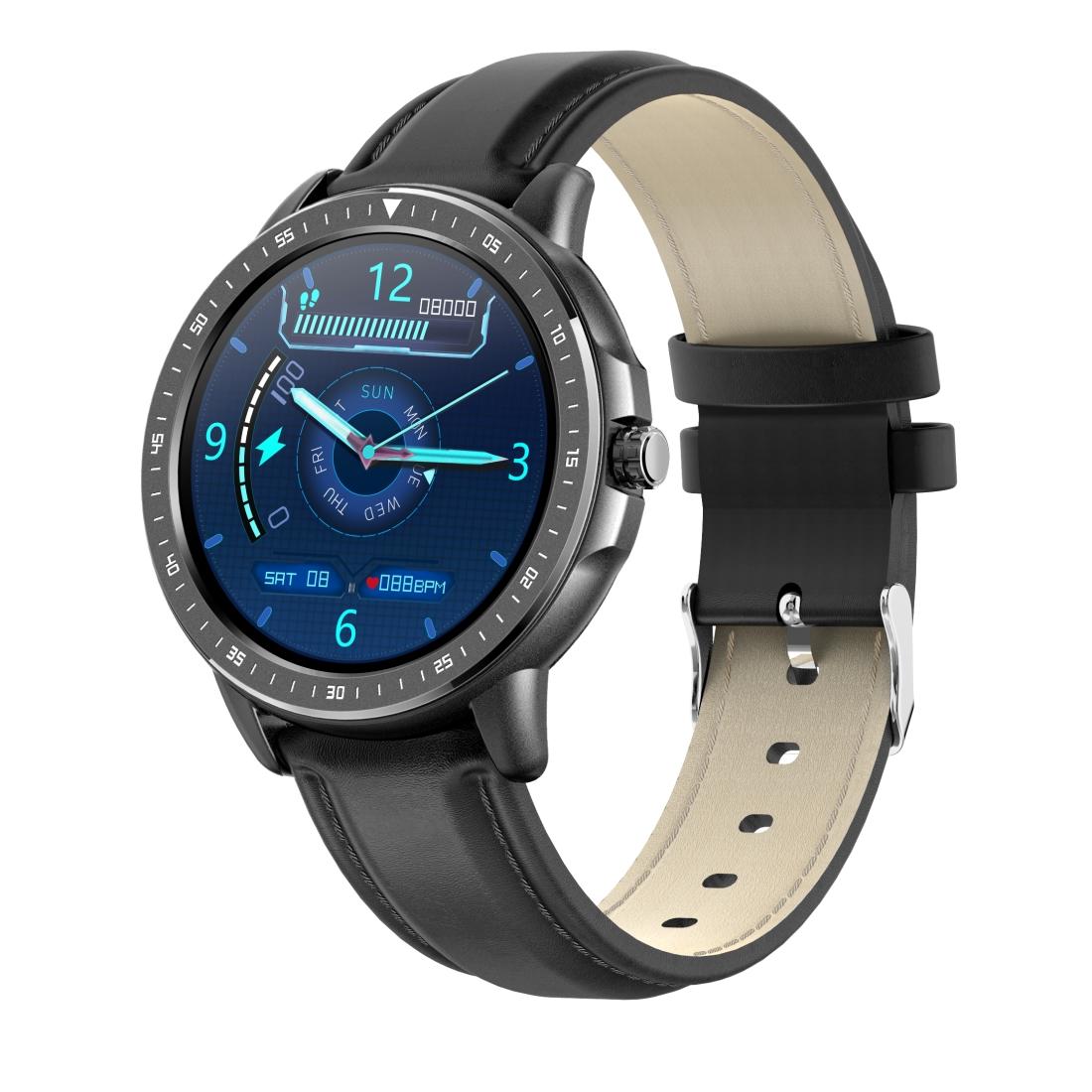 V562-B2346AC-202504252023-00 1.3 Inch Ips Colour Touch Screen Smart Watch Ip67 Waterproof Support Weather Forecast / Heart Rate Monitor / Sleep Monitor / Blood Pressure Monitoring Black - Image 1
