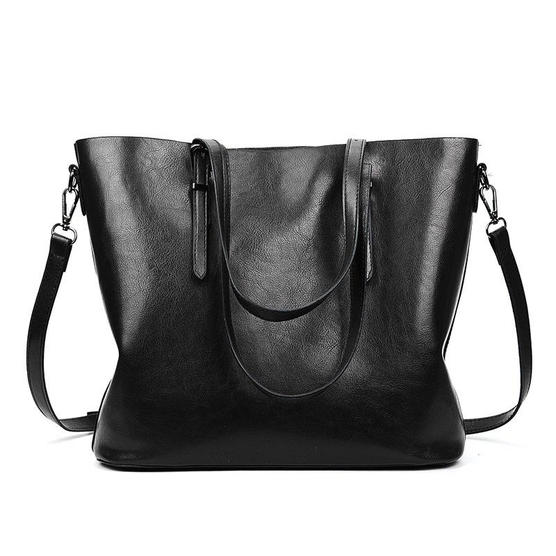 V562-B27492131YZ-202505191716-00 Black Pu Shoulder Bag For Women Casual Messenger Handbag - Image 1