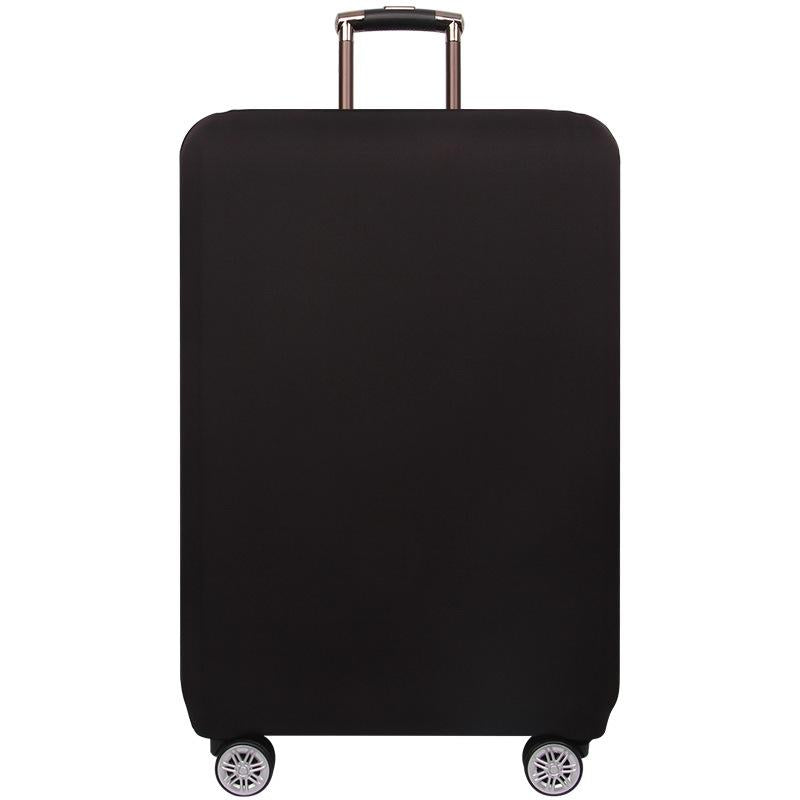 V562-B3021692060DBT-202502281625-00 Stretch Luggage Protective Cover - Durable & Dust-proof - Size l - Black - Image 1